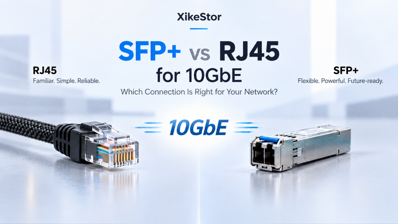 What Is SFP+? SFP+ vs RJ45 for 10GbE 1